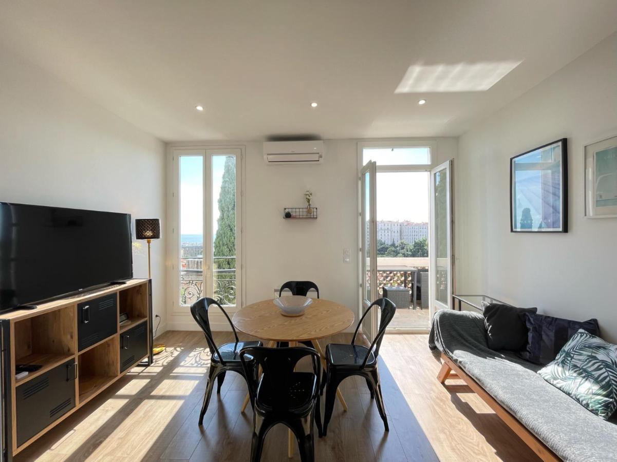 Nice Renting - Cambrai - Luxurious Sea View Terrasse - King Bed - Parking - Ac - Fully Equipped ภายนอก รูปภาพ