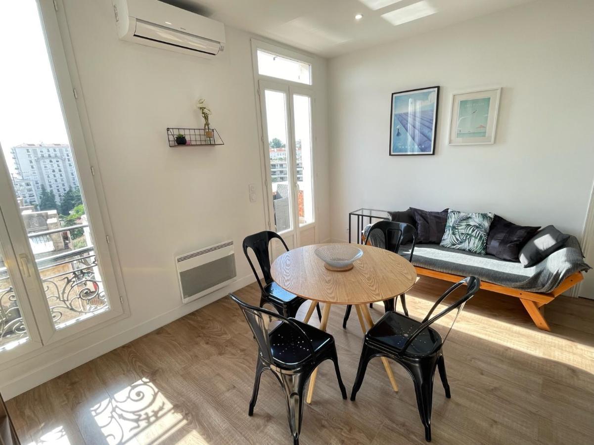 Nice Renting - Cambrai - Luxurious Sea View Terrasse - King Bed - Parking - Ac - Fully Equipped ภายนอก รูปภาพ